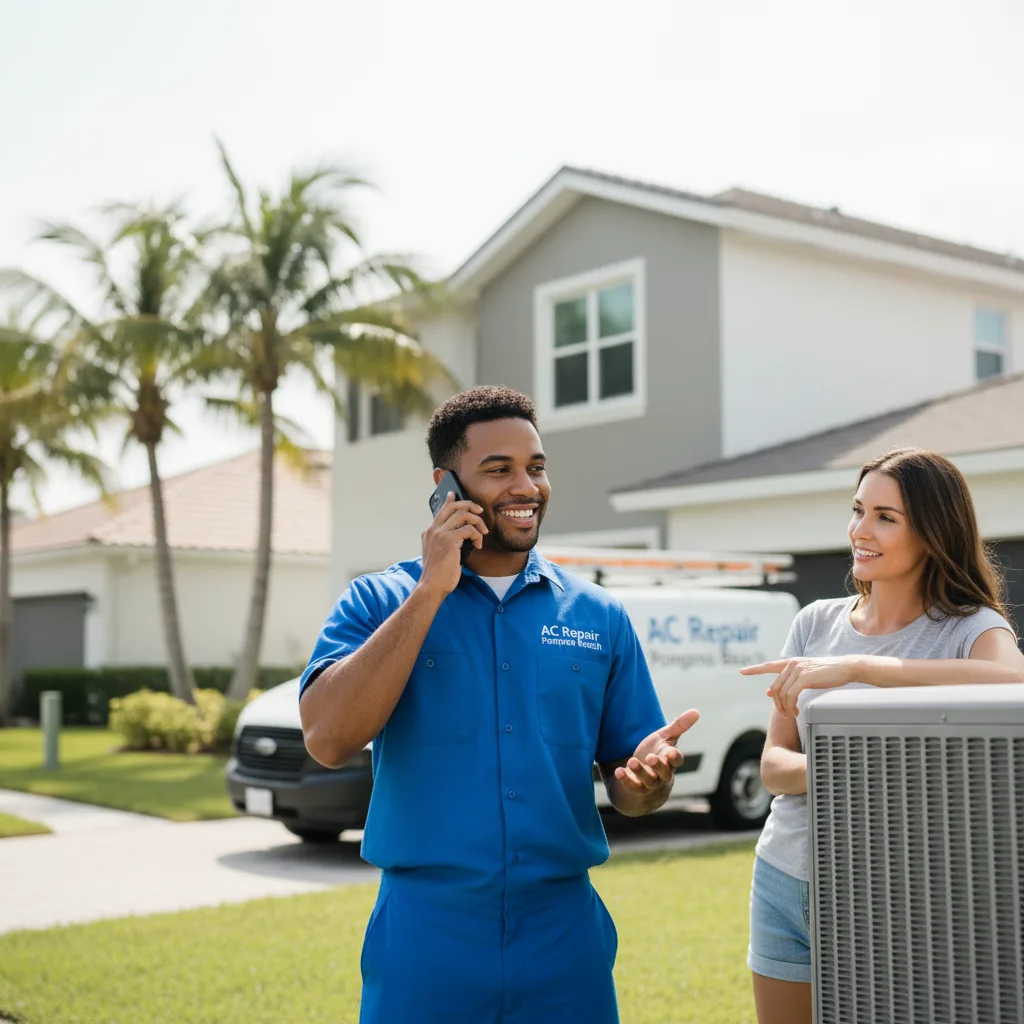 AC Repair Pompano Beach customer support in Century